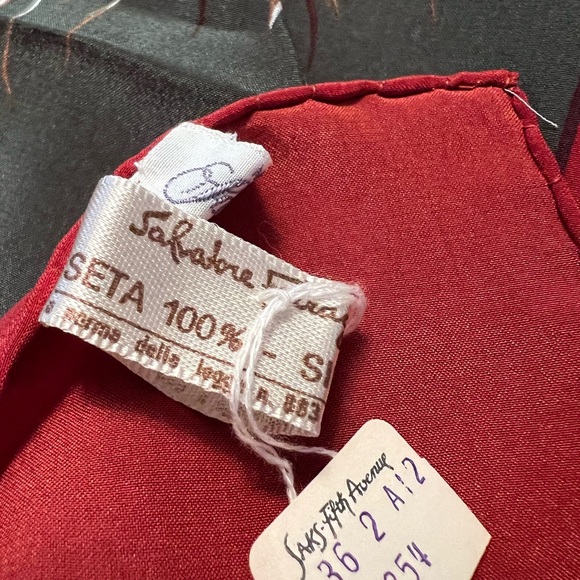 Salvatore Ferragamo women’s silk scarf - Picture 4 of 5